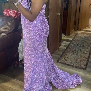 Lilac Portia and Scarlet prom dress